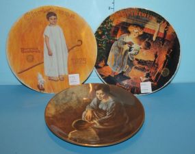 Knowles Hand Painted China Limited Edition Collector's Plates