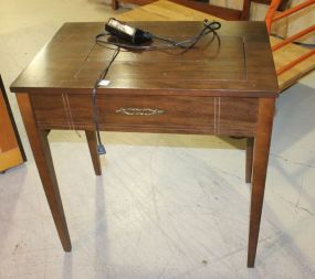 Sewing Machine Case with Singer 6110