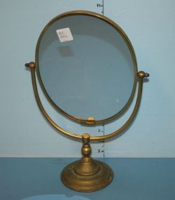 Brass Shaving Mirror