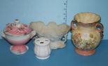 Four Pieces of Vintage Pottery