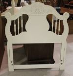 Single Size Painted Headboard