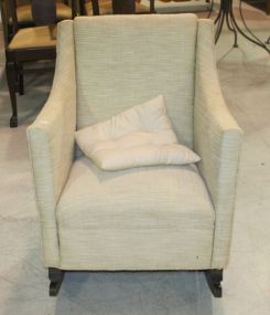 Vintage Upholstered Rocker