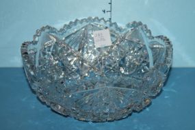 Cut Glass Bowl