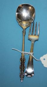 International Sugar Spoon and Childs Gorham Fork