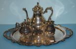 Three Piece Set of Wilcox International Silverplate 