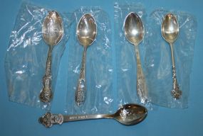 Group of Demi-Tesse Spoons