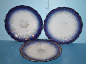 Three Carlsbad Austrian Plates