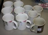 Set of Six Coffee Mugs, Three Vintage Coffee Mugs and One Other Coffee Mug