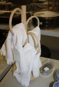 Bathroom Towel Rack and Soap Holder