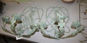 Pair of Iron Wall Sconces