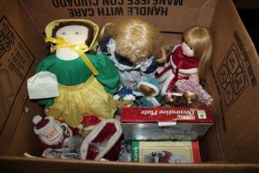 Group of Dolls and Holiday Items