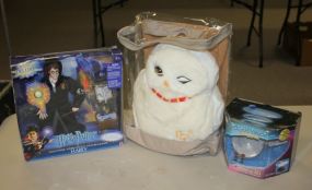 Harry Potter, Hedwig Pillow and Star Trek in original boxes