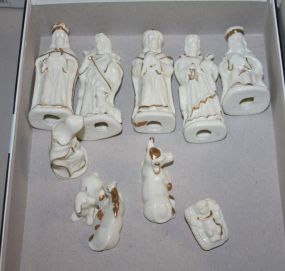 Porcelain Nativity Figures