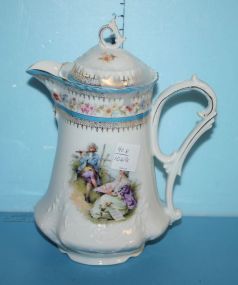 Hand Painted Teapot, Germany