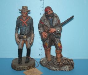 Two Michael Garman Figurines