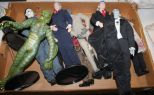 Box of Movie Monster Figurines