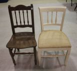 Two Vintage Side Chairs