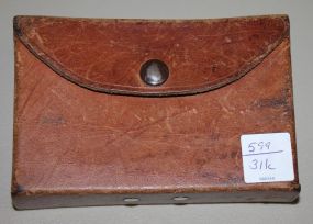 Vintage Leather J.C. Higgins Shell Case