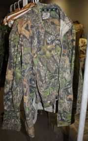 Mossy Oak Button Up and Mossy Oak Pants Button up (extra large), Pants (large), Obsession pattern.