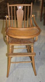 Turn of the Century Hi-Chair with Tray