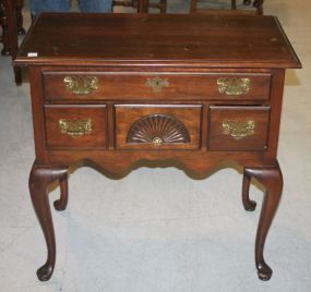 Mahogany Queen Anne Lowboy by Narden, 30