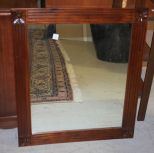 Mahogany Mirror with Carved Corners 27