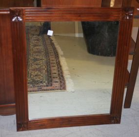 Mahogany Mirror with Carved Corners 27
