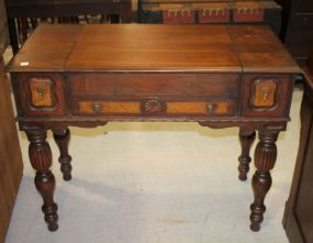 Walnut Depression Era Spinex Desk 32