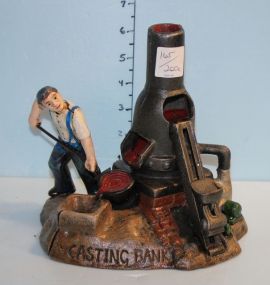 Reproduction Cast Iron Mechanical Bank, 