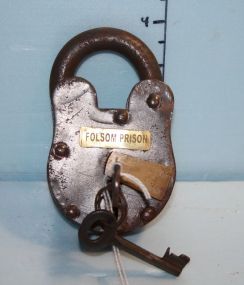 Reproduction Folsom Prison Lock