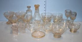 Group of Various Glass Items
