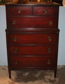 Mahogany Chest on Chest