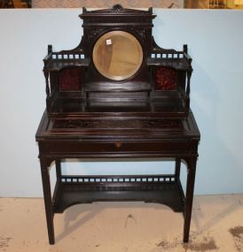 Mahogany Lady's Unusual Eastlake Writing Desk