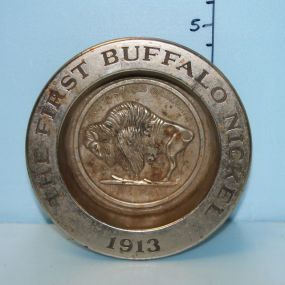 The First Buffalo Nickel (1913) Dish