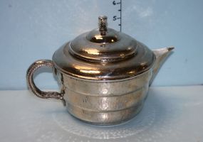 M. Willig Freising Nickel Silver Pitcher