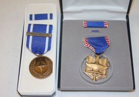 Superior Cadet Bronze Medal in Case and a Tormer Yugoslavia Medal