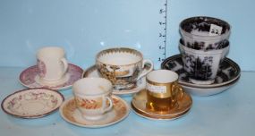 Grouping of Cups and Saucers