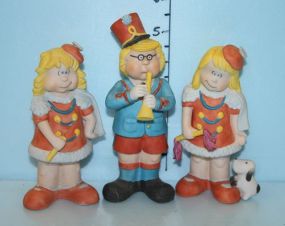 Group of Three Porcelain Circus Figurines