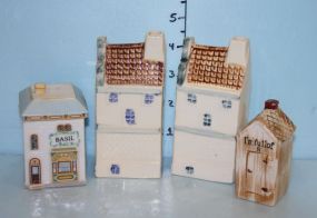 Collection of Miniature Buildings or Houses