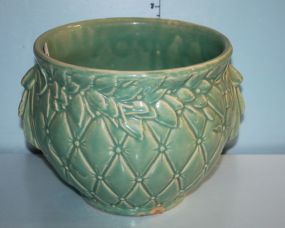 Green McCoy Pottery Planter