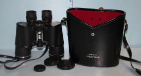 Asahi Pentax Binoculars with Case