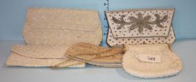 Five Vintage Evening Bags