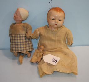 Three Antique Dolls