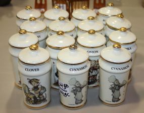 M.J. Hummel Spice Jars