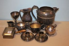 Group of Silverplate Items