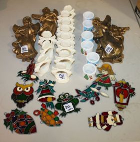 Group of Christmas Items