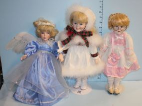 Three Collector Dolls