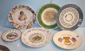 Sixteen Decorative Wall Plates