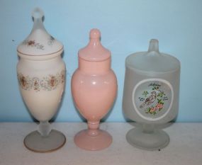Group of Covered Jars