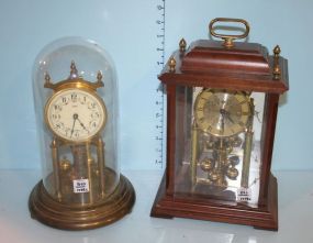 Two Mantel Clocks